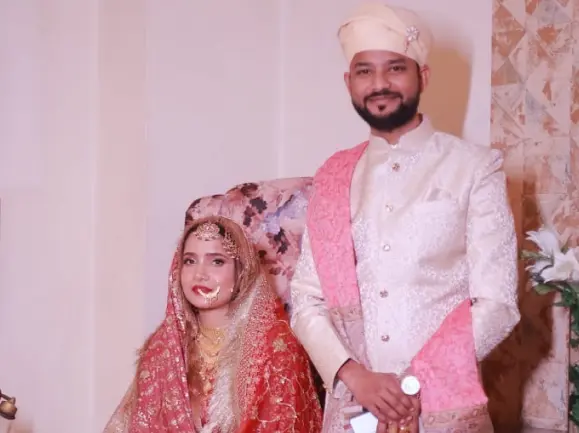 Sumaiya & Shahbaz, a newly married Muslim couple through NikahForever