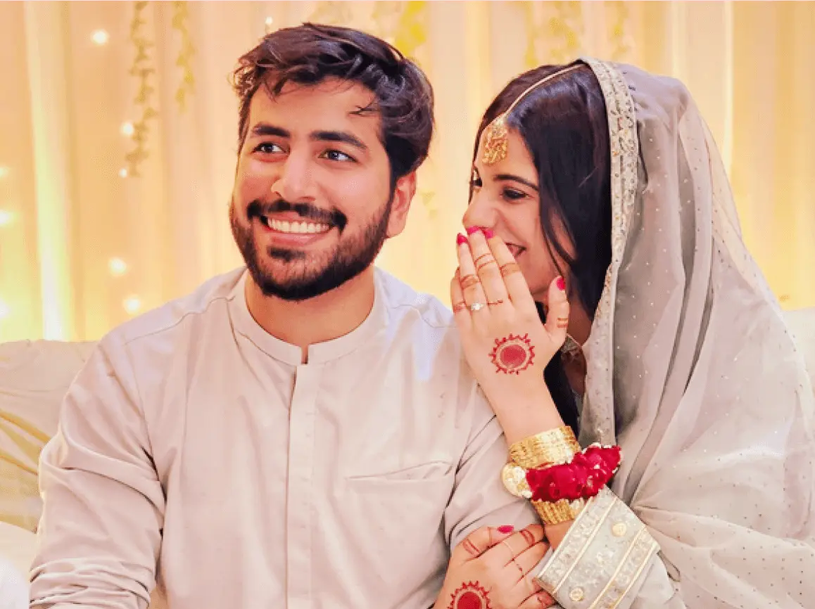 Adeel & Fiza an Indian couple who met and got married through NikahForever